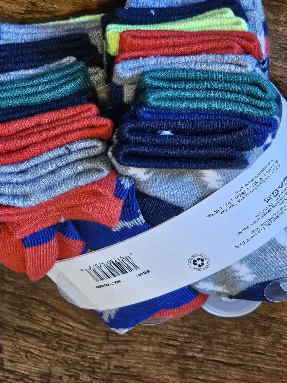 NWT 20 Pairs Baby Socks Size 3-12 Months